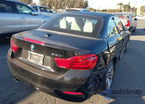 2019 BMW 430I from USA, damaged, VIN WBA4Z1C54KEE51491